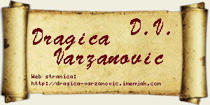 Dragica Varzanović vizit kartica